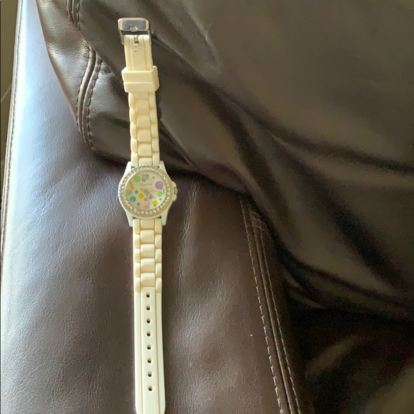 🌞3/$20 Girls Rubber Watch With Rhinestone Trim - Picture 2 of 5